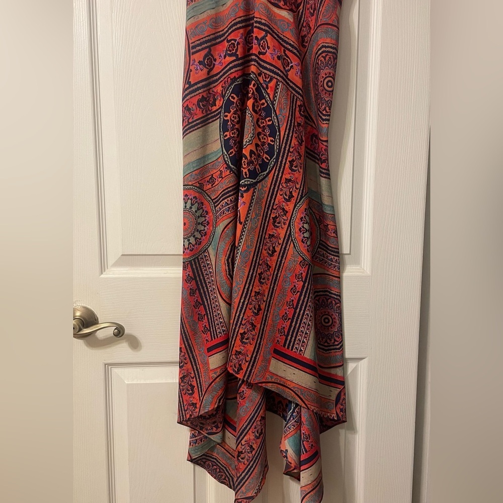 Justin U in  Multicolor Bohemian Maxi Skirt - Picture 3 of 9
